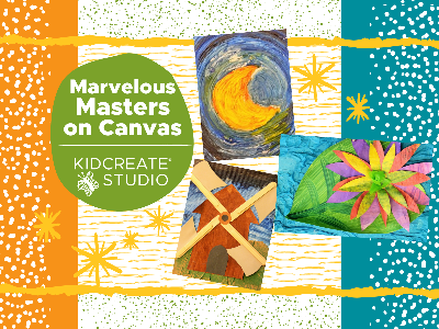 Marvelous Masters On Canvas Weekly Class (5-12y)
