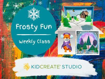 Kidcreate Studio - Alexandria. Frosty Fun Weekly Class (6-10 years)