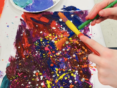 The Messiest Art Class Ever Homeschool Weekly Class (5-12 Years)